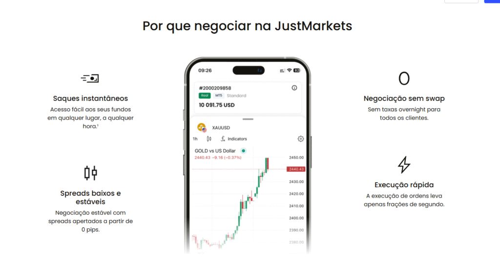 Código de Parceiro JustMarkets