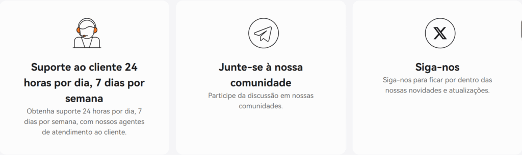 Suporte o Tempo Todo — Excelente Atendimento ao Cliente